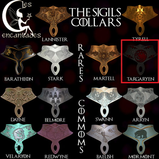 *LE* Targaryen Collar RARE 