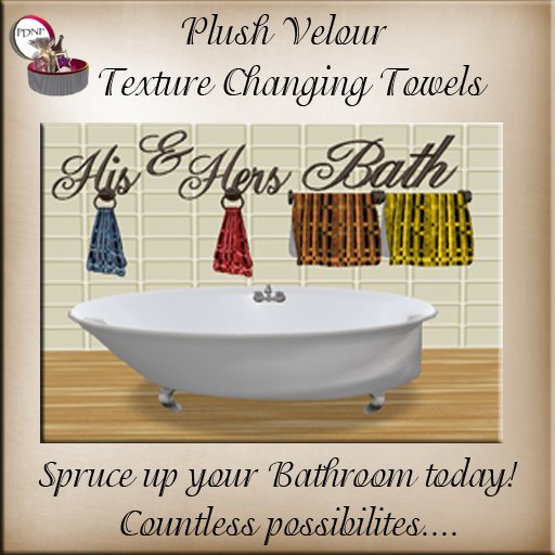 PDN: PLUSH VELOUR TEXTURE CHANGING TOWEL SET