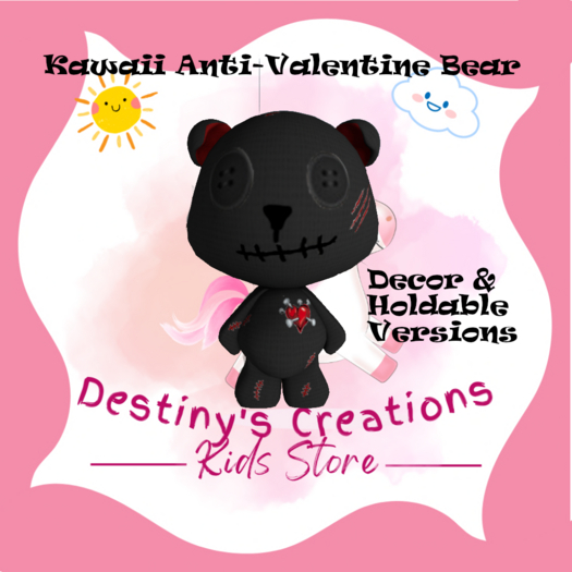 [*DC*]Kawaii Anti-Valentine Teddy