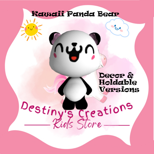 [*DC*]Kawaii Panda Teddy