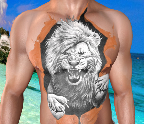 Arty Voyage_Lion Front _Bom