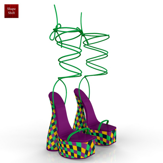 Mardi Gras HEELS REBORN