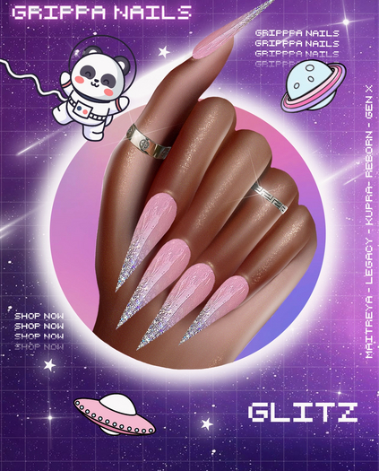 Grippa Stiletto:: Glitz Set