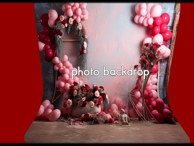 [AE] Photo Backdrop - Be My Valentine 3