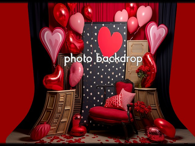 [AE] Photo Backdrop - Be My Valentine 7