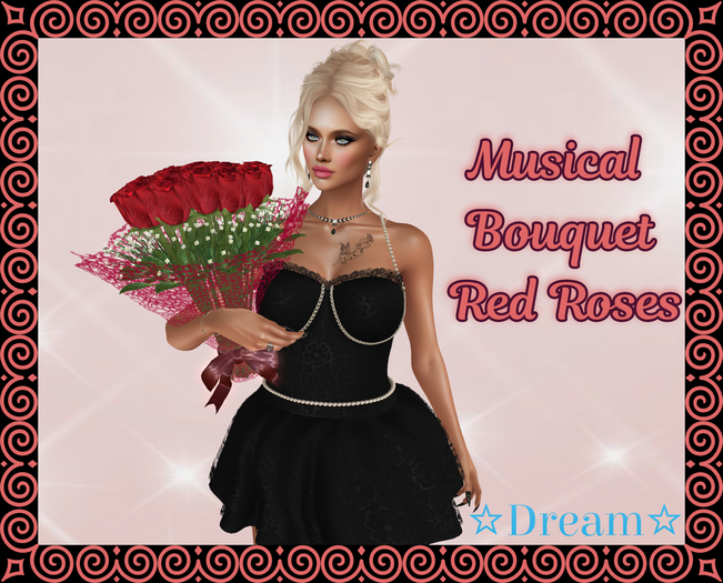 Musical Bouquet Red Roses