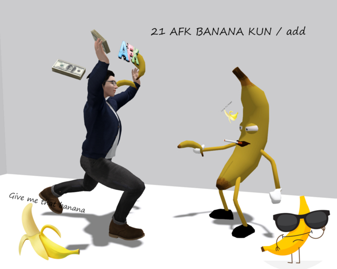 21 AFK BANANA KUN  Box