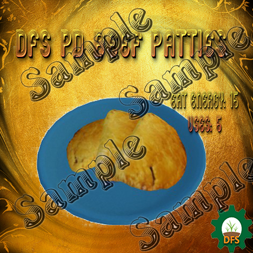 DFS Texture PD Beef Patties