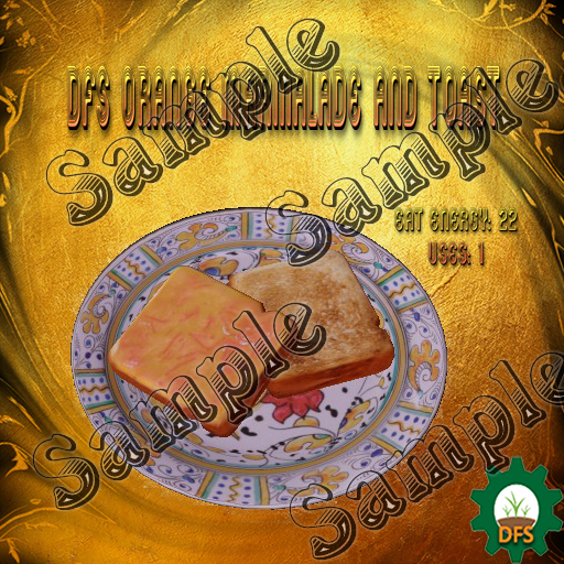 DFS Texture Orange Marmalade and Toast