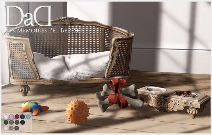 DaD - Les Memoires Pet Bed Set