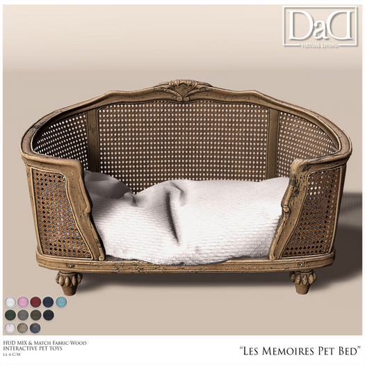 DaD - Les Memoires Pet Bed