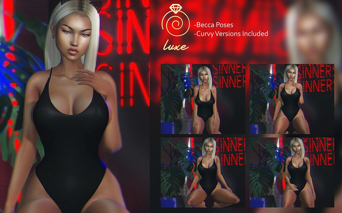 LUXE. Becca Poses