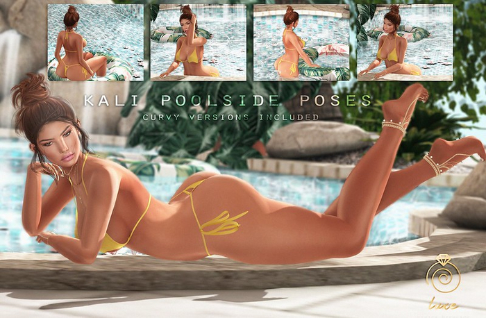 Luxe. Kali Poolside Poses