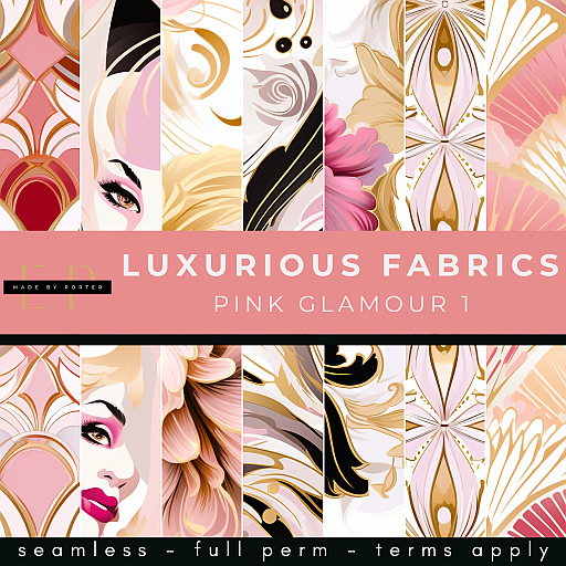 Made by Porter - Luxurious Satin Pink Glamour Pack 1