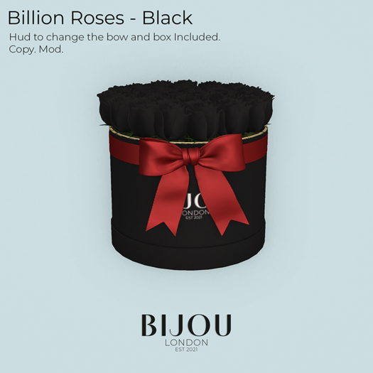 BIJOU :: Billion Roses - Black *add me*
