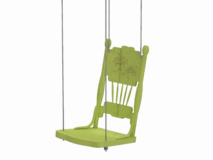 [ zerkalo ] Chair Swing - yellow.