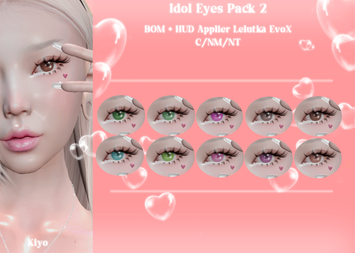 [Kiyo] Idol Eyes PACK 2 (Add Me)