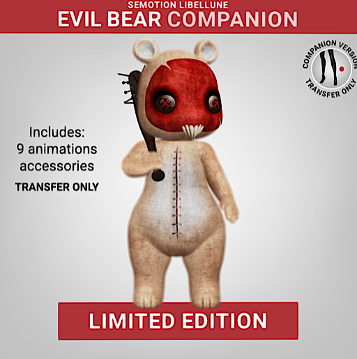 SEmotion Libellune Evil Bear Animesh LIMITED