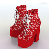 Valentines Day Boots Reborn