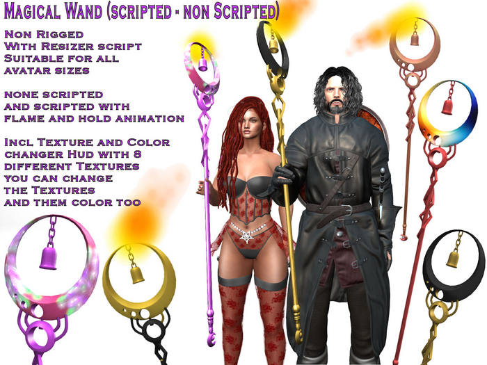 Magical Wand (scripted -non Scripted) (ADD)