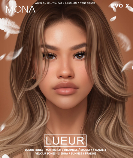LUEUR - Mona - VELOUR/Praline