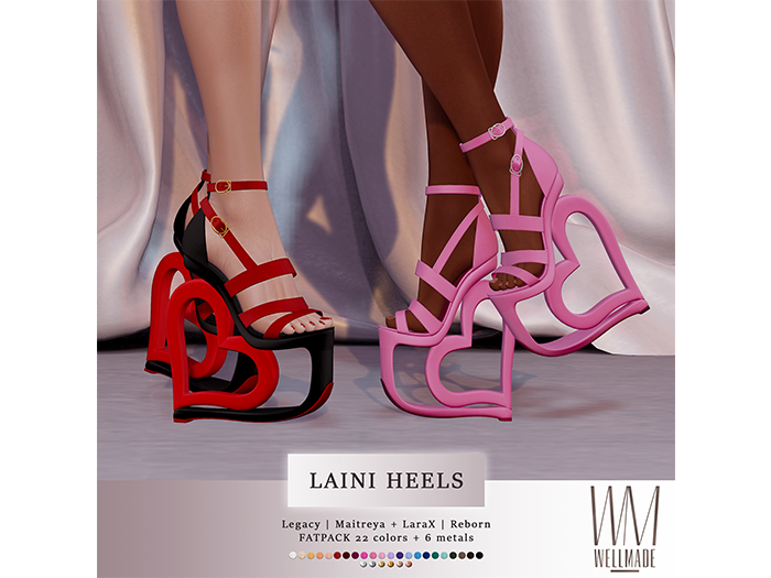 [WellMade] Laini Heels