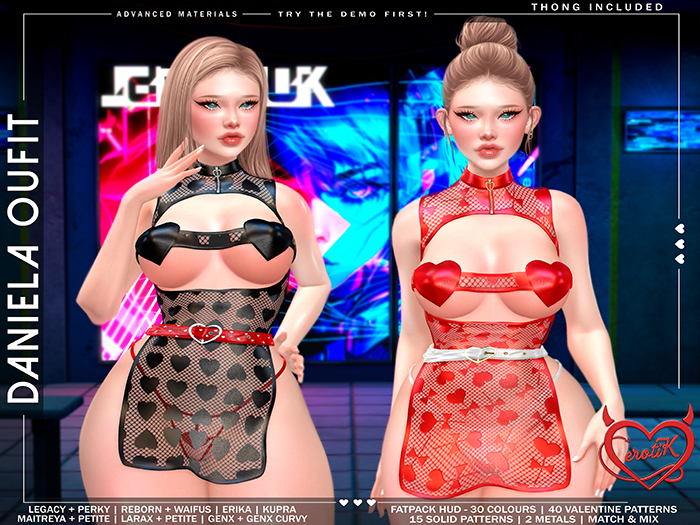 [erotiK] Daniela Outfit FATPACK