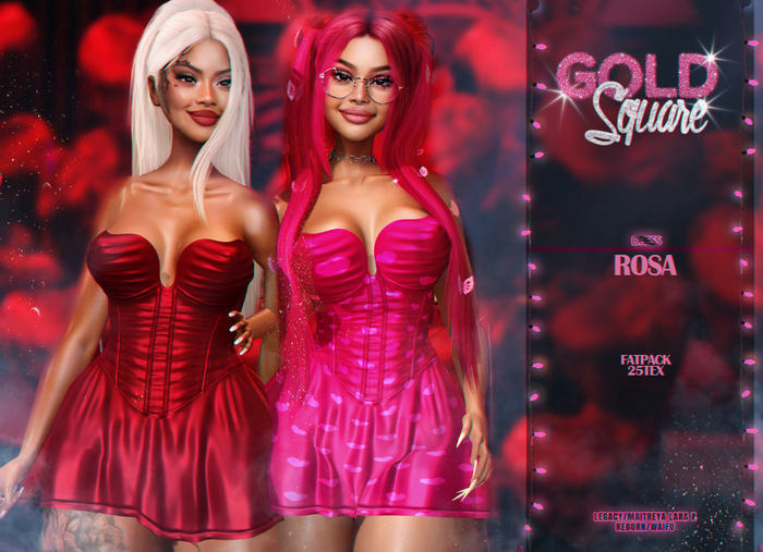 New g.square [Rosa] dress - Fatpack 25 Tex