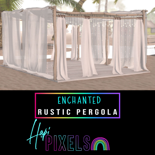 [ *** Hapi Pixels *** ]  Enchanted Rustic Pergola