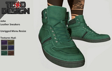 Leather Sneakers John ~ Textures Hud ~ Mesh