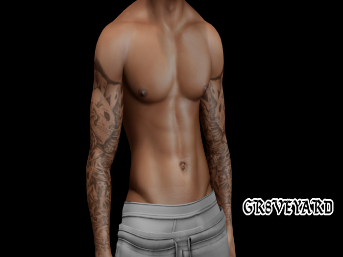 GR8VEYARD Timeless Death Sleeve Tattoo