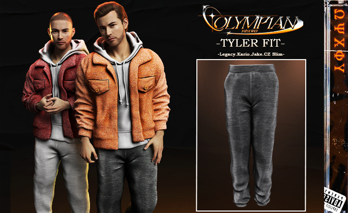 .O. Tyler Pants x (STEEL)