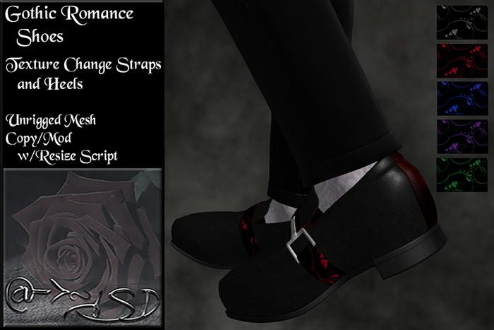 @->~ISD Gothic Romance Shoes