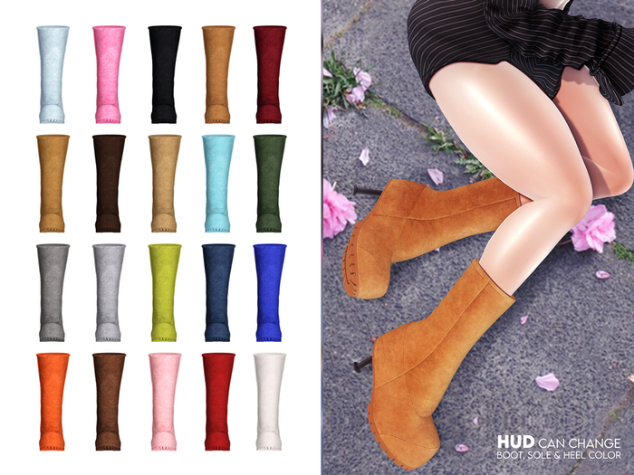 YALLA ~ Destiny Boots [FATPACK]