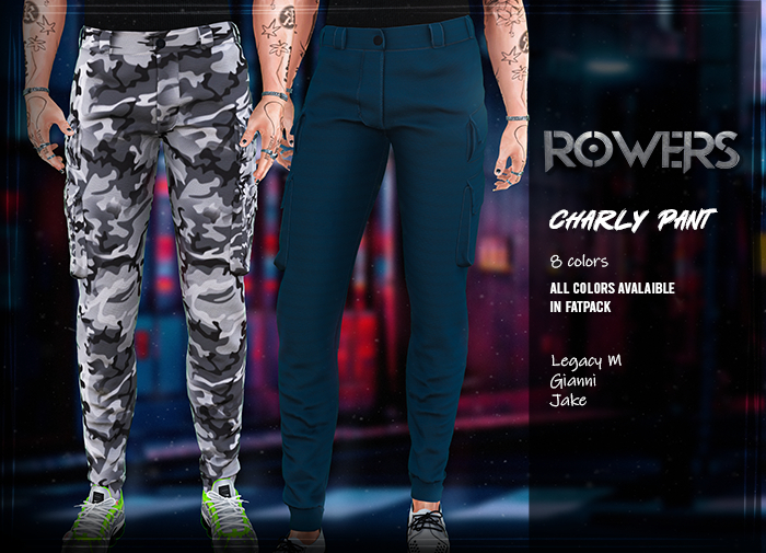 //Rowers// Charlie Pants DEMO