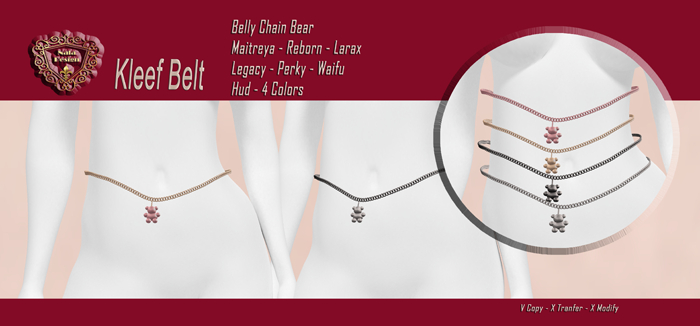 Nala Designs - Kleef Belly Chain