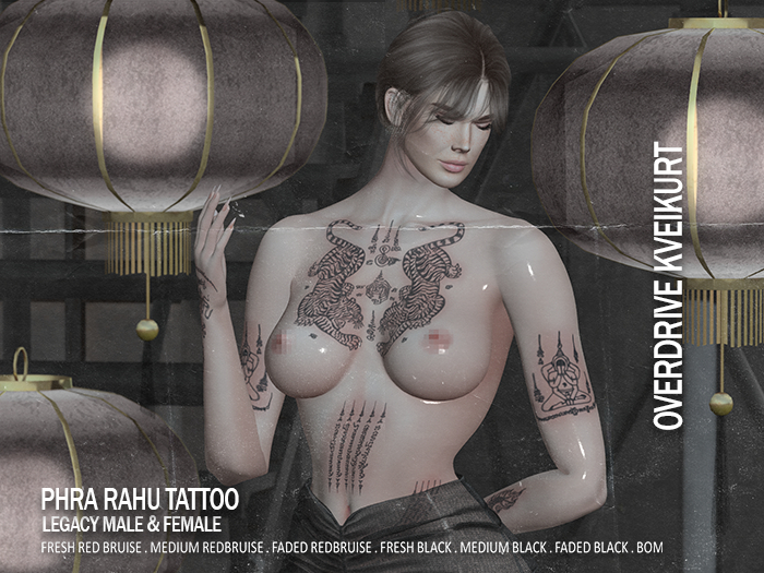 OVERDRIVE  KVEIKURT - PHRA RAHU  TATTOO