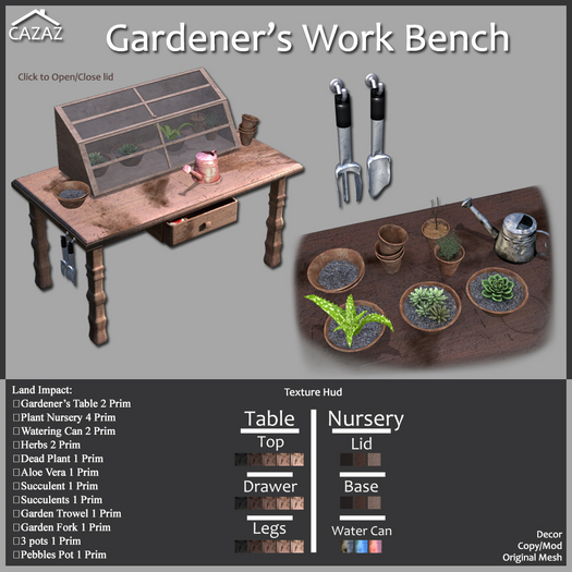 {Cazaz} Gardener's Set 