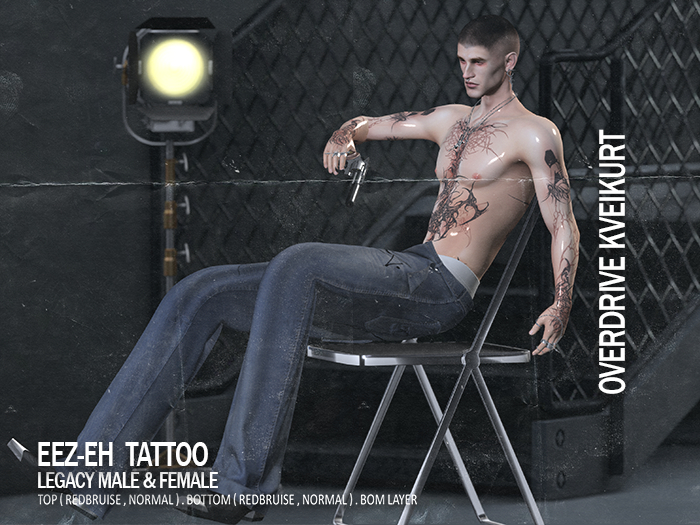 OVERDRIVE  KVEIKURT - EEZ-EH TATTOO