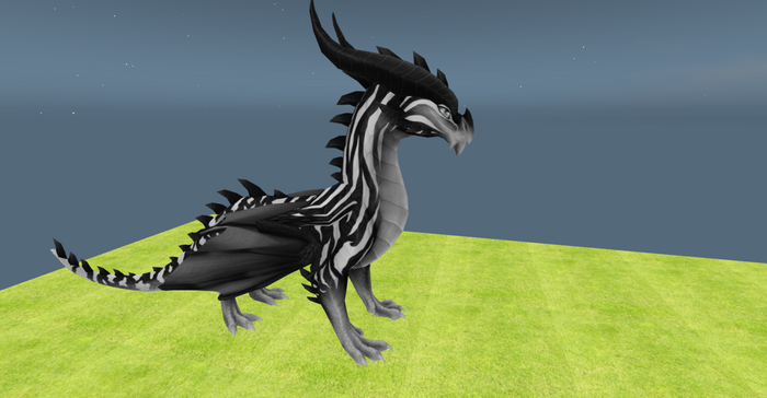Mystical Creatures Dragons : Datentud 5T Lace Ripple Dragoness - OPA