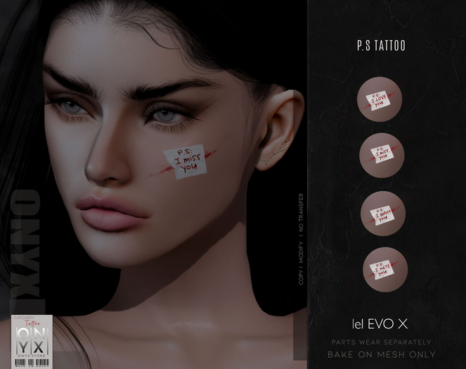 [Onyx] P.S Tattoo
