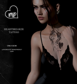 MP. Heartbreaker tattoo