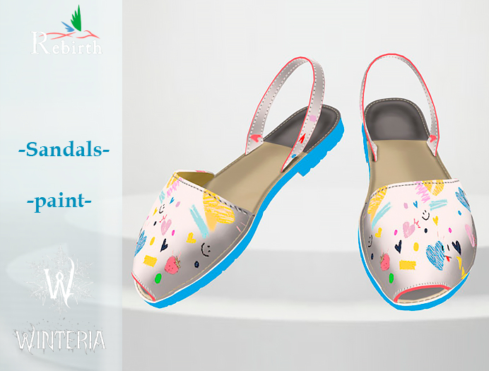 sandals-paint-Rebirth