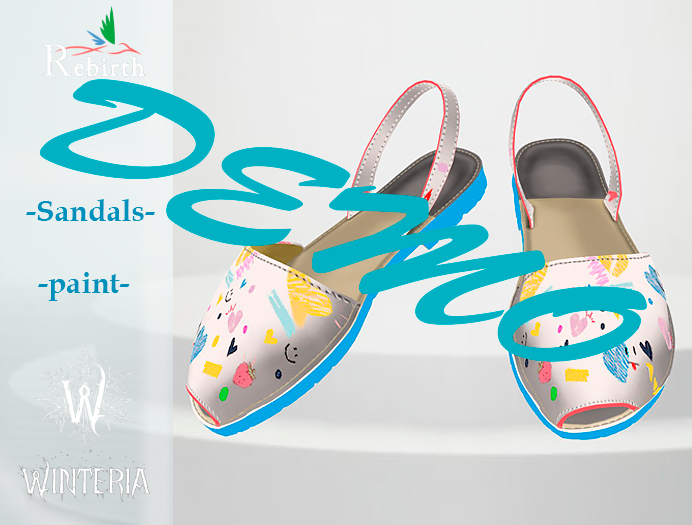 sandals-paint-Rebirth-Demo