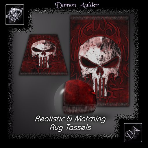 NuTec: Red Skull Rug 