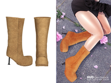 YALLA ~ Destiny Boots [CREAM]