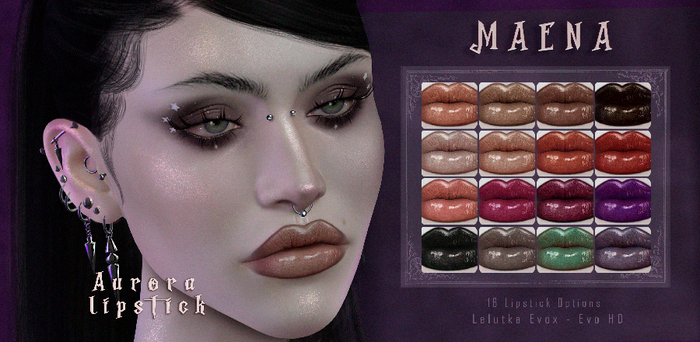 MAENA / AURORA LIPSTICK  (LEL HD)