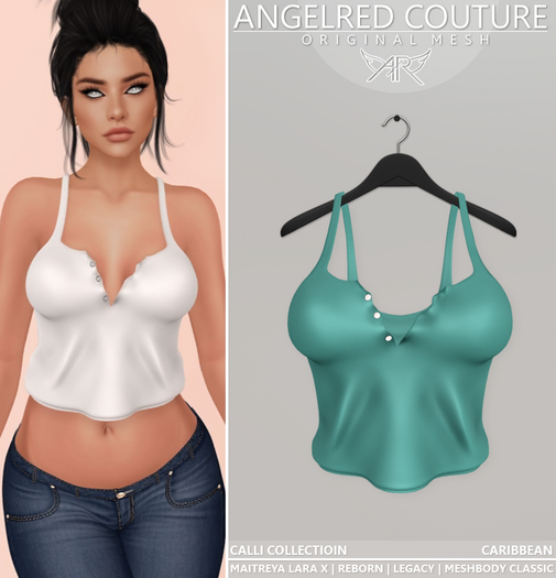 AngelRED Couture - Calli Collection Top [Caribbean]