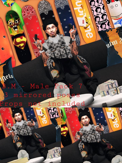 #B.M - Male pack 7