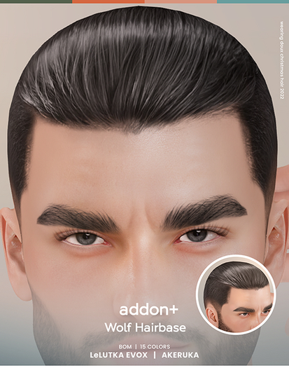 addon+ Wolf Hairbase Lel EVOX